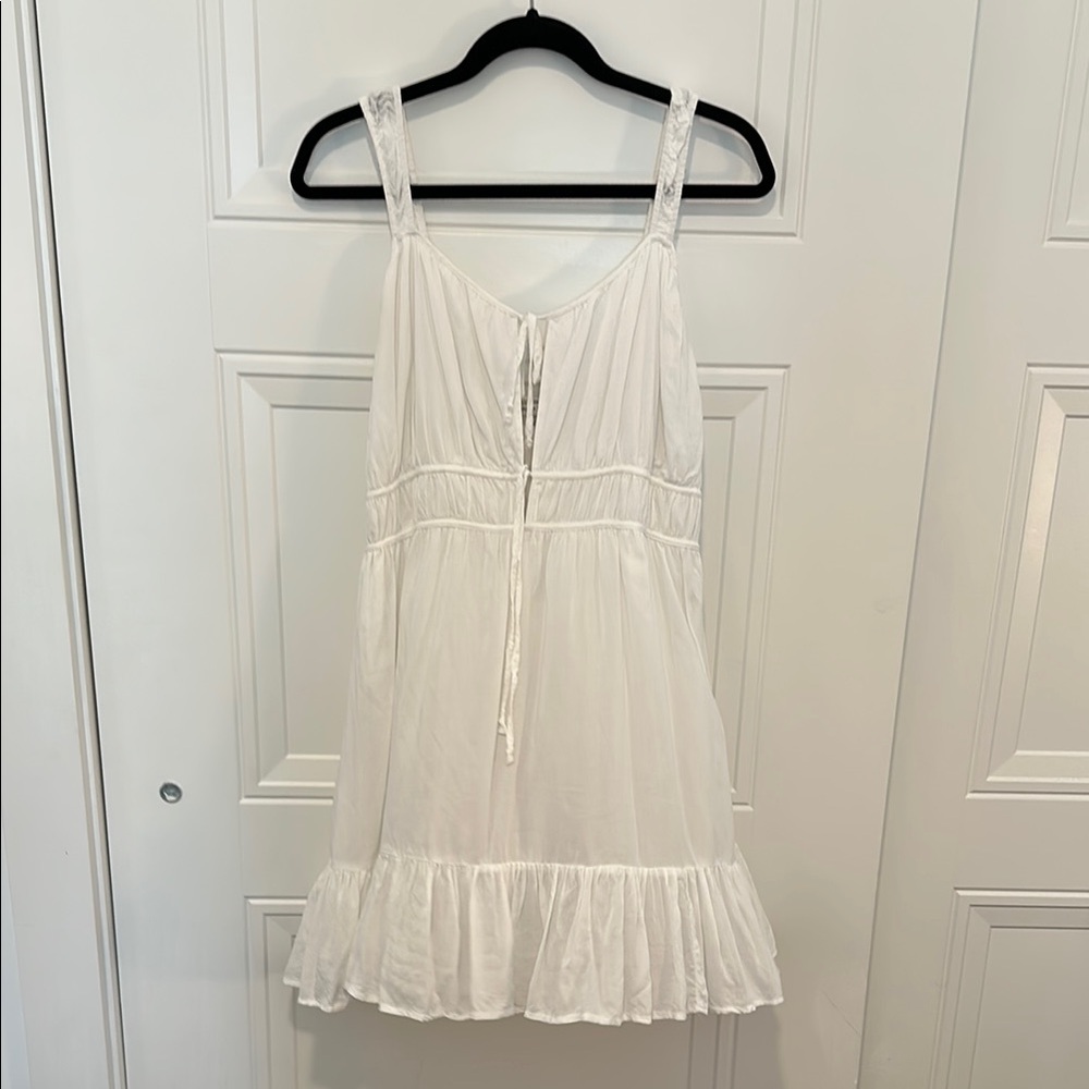 American Eagle White Sleeveless Dress